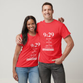 9:29 Tシャツ (ユニセックス)