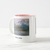 9. 300-100砂の凝灰岩は及び環境7-98、9を…ぼやけました ツートーンマグカップ (正面左)