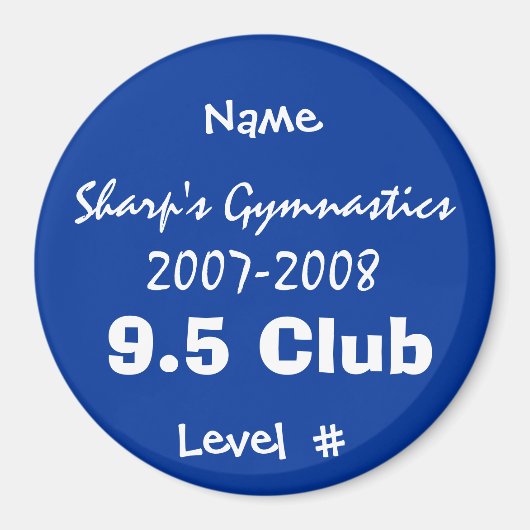 9.5クラブマグネット マグネット (正面)