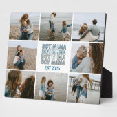 9 Boy Mama Custom Photo Collage フォトプラーク (側面)