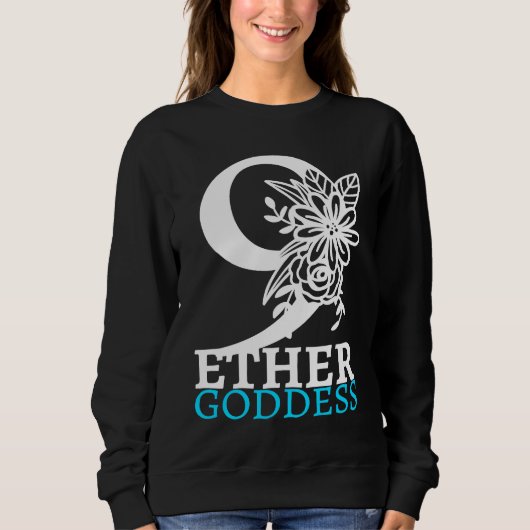 9 Ether Goddess スウェットシャツ (正面)