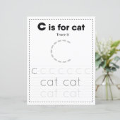 9 Learn To Spell Letter C Teacher Home Schooling (スタンド正面)