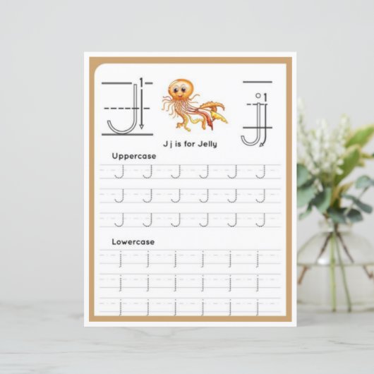 9 Learn To Spell Letter J Teacher Home Schooling (スタンド正面)