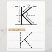 9 Learn To Spell Letter K Teacher Home Schooling (正面)