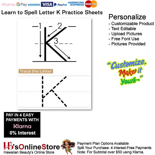 9 Learn To Spell Letter K Teacher Home Schooling