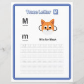 9 Learn To Spell Letter M Teacher Home Schooling (正面)