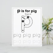 9 Learn To Spell Letter P Teacher Home Schooling (スタンド正面)