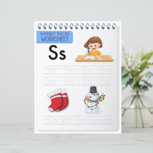 9 Learn To Spell Letter S Teacher Home Schooling (スタンド正面)