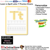 9 Learn To Spell Letter T Teacher Home Schooling