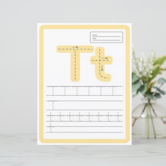 9 Learn To Spell Letter T Teacher Home Schooling (スタンド正面)