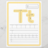 9 Learn To Spell Letter T Teacher Home Schooling (正面)