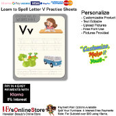9 Learn To Spell Letter V Teacher Home Schooling