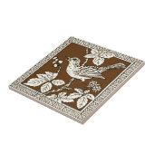 #9 of 12 Repro 1880sミントン・モチャ・バードシリーズ タイル (側面)