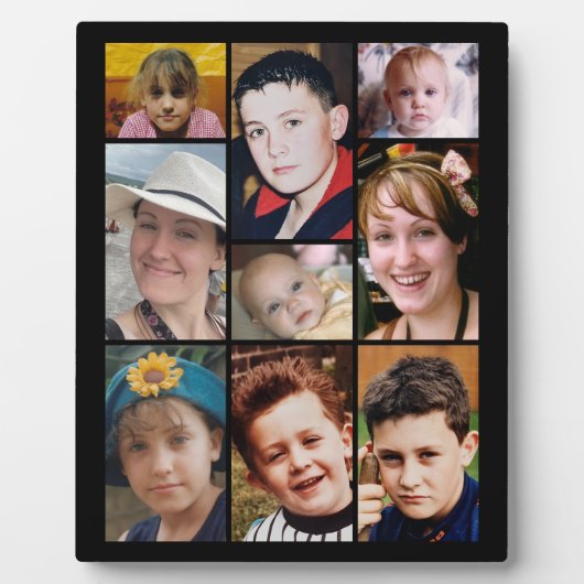 9 photo black display フォトプラーク (正面)
