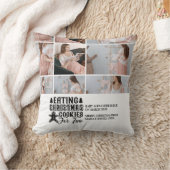 9 Photo Christmas Cookies for 2 Pregnancy  クッション (ブランケット)