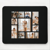 9 Photo Collage Template マウスパッド (正面)