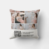 9 Photo Mommy to be Christmas Pregnancy クッション (裏面)