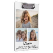 9 Photos - 3 Front, 6 Back - Black Text on White クリップボード (右)