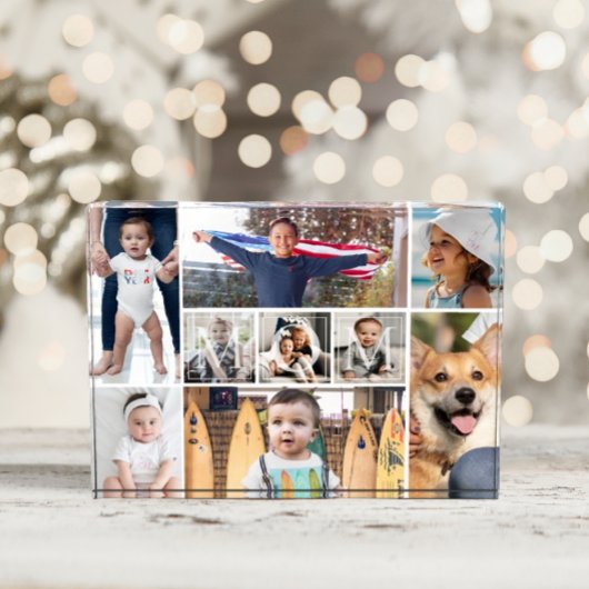 9 Pic Collage for Mom フォトブロック