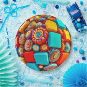 9" Round Paper Plate ペーパープレート (パーティー)