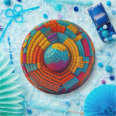 9" Round Paper Plate ペーパープレート (パーティー)