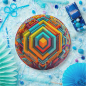 9" Round Paper Plate ペーパープレート (パーティー)