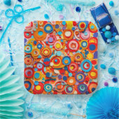 9" Square Paper Plate ペーパープレート (パーティー)