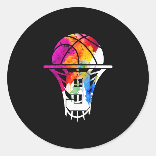 9 Years Sketll 9th Birthday  ラウンドシール (正面)