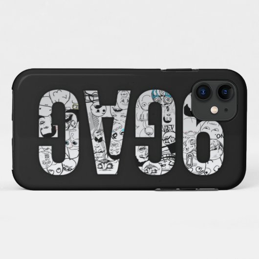 9GAG iPhoneの場合 Case-Mate iPhoneケース (裏面(横))
