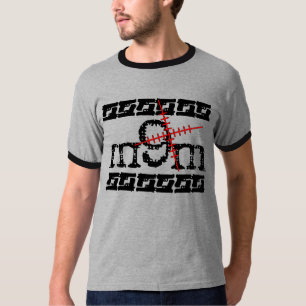9mmの銃 tシャツ