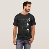 9MMガン弾薬シャツ射撃、 発砲発射範囲ターゲットPr Tシャツ (正面フル)