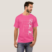 9Mmガン弾薬射撃距離ターゲット練習狩り Tシャツ (正面フル)