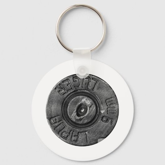 9mmルガー キーホルダー (正面)