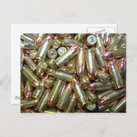 9mm弾薬 ポストカード (正面/裏面)