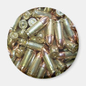 9mm弾薬 マグネット (正面)