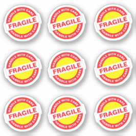 9PCS Ecommerce Fragile Stickers シール