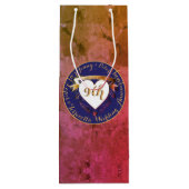 9thアニバーサリーテラコッタ&ラピス抱き枕 ワインギフトバッグ (裏面)