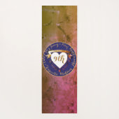 9thテラコッタラピスラズリ結婚の記念日 ヨガマット (裏面)