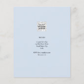 9TH誕生日フォトコラージュ招待状ボーイガールミックスミックス チラシ (裏面)