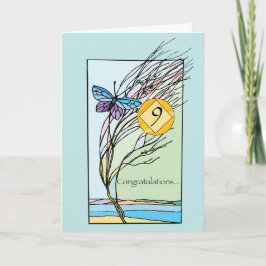 9th Anniversary 12 Step Recovery Support, Encourag カード