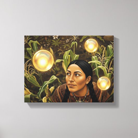 9th Century Light Orb -  キャンバスプリント (正面)