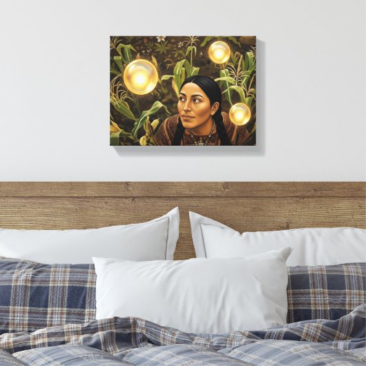 9th Century Light Orb -  キャンバスプリント (インサイチュ (寝室))