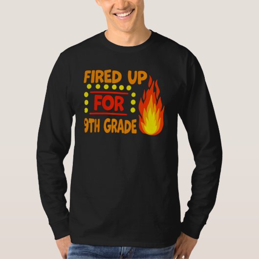 9th Grade First Day of School Back to School Teach Tシャツ (正面)