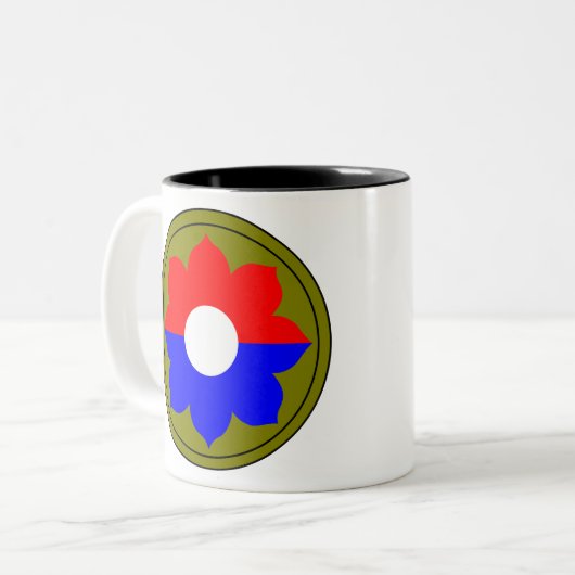 9th Infantry Division ツートーンマグカップ (正面左)