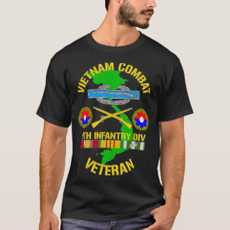 9th Infantry Division  Vietnam Combat Veteran Prem Tシャツ