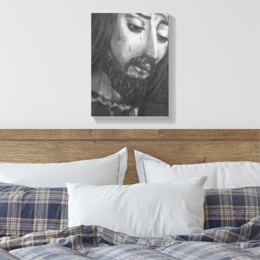 # 9x10 #Black Frame# Lienzo キャンバスプリント (インサイチュ (寝室))