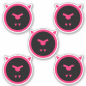 AいくつかのBlixers JsabボスAngryonesステッカー シール (正面)