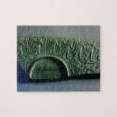 Aからの狩り場面のパレットの片、 ジグソーパズル (横)