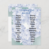 AからZへの神の属性フローラエンクロージャカード エンクロージャーカード (正面/裏面)