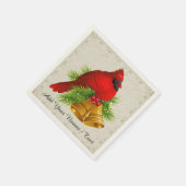 Aかわいらし(鳥)ショウジョウコウカンチョウエレガントナプキン – SRF スタンダードカクテルナプキン (角)